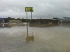 Flooding at Belton McCoy's 2010
