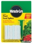 Miracle-Gro Plant Food Spikes 1.1 Ounce