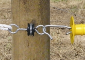 Wood Post Gate Anchor Insulator