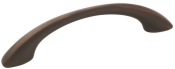 Amerock BP53003ORB Cabinet Pull, 4-13/16 in L Handle, Zinc, Oil-Rubbed Bronze