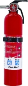 Rechargeable Fire Extinguisher, Red, 2.5 lb Capacity 