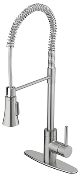 Pull Down Kitchen Faucet, Stainless
