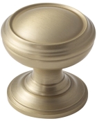1-1/4 in (32 mm) Diameter Knob - Golden Champagne