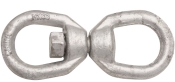 National Hardware 3252BC Series N241-109 Chain Swivel, 3/8 in, 2200 lb Weight Capacity, Galvanized Steel