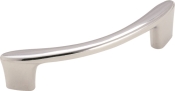 Amerock BP341526 Cabinet Pull, 3-1/2 in L x 15/16 in H Handle, Zinc, Polished Chrome