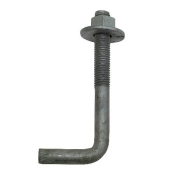 1/2" x 8" Anchor Bolts, Hot Galvanized, 50 Pack