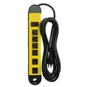 Master Electrician PS-678 Power Strip, 6-Socket, 15 A, 15 ft L Cable