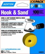 5" 100 Grit Hook & Loop Sanding Disc - 25 Pack
