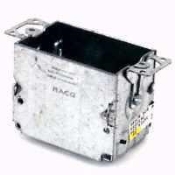 Raco 519 Switch Box, Steel, Gray