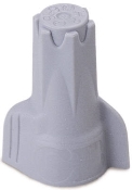 Gray Winged Wire Connectors 15 Count