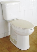 Elongated Front ADA Compliant High Efficiency Toilet, White
