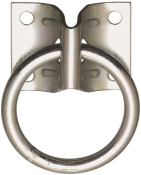 National Hardware 2060BC Series N220-616 Hitch Ring, 400 lb Weight Capacity, Steel, Zinc