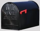 Black Rural Mailbox - Large