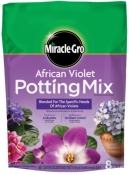 Miracle-Gro African Violet Potting Mix, 8 qt