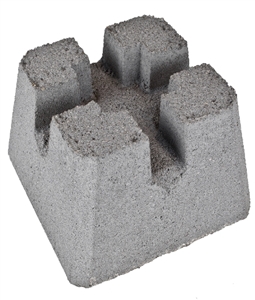 Shop Concrete Patio Pier Block 12 X8 X12 At Mccoy S