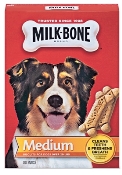 Milk Bone Dog Treats, Medium, 24 Oz.
