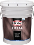 Glidden Total Exterior Semi-Gloss Midtone Paint+ Primer, 5 Gallon