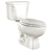 Colony Elongated Front Toilet, White