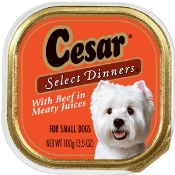 Cesar Select Filet Mignon Dog Food