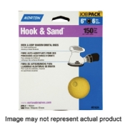NORTON Hook & Sand A290 07660749155 Vacuum Abrasive Disc, 220-Grit, Very Fine, Aluminum Oxide, 5 in Dia
