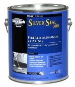 Silver Seal 300 Fibered Aluminum Reflective Roof Coating - 3.6qt