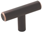 1-15/16 in (49 mm) Length Knob - Oil Rubbed Bronze