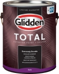 Glidden Total Exterior Ultra-Deep Satin Paint+ Primer, 1 Gallon
