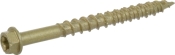 Power Pro ONE Multi-Material Screw Exterior Hex-Wash Head Bronze-Plated 1/4" x 2-3/4"
