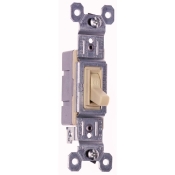 Ivory 15 Amp 120 Volt Toggle Switch 10 Pack