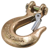 National Hardware 3256BC Series N830-315 Clevis Slip Hook with Latch, 3150 lb Working Load Limit, 1/4 in, Steel