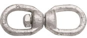 National Hardware 3252BC Series N247-775 Chain Swivel, 3/16 in, 700 lb Weight Capacity, Galvanized Steel