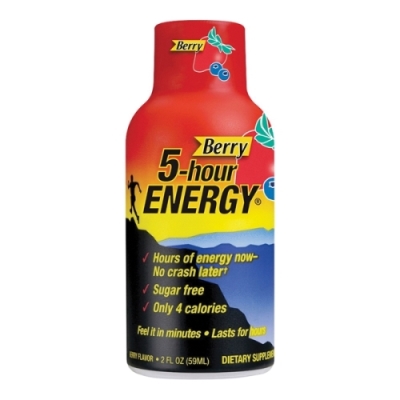 How much sugar is in a 5 hour energy drink Shop 5 Hour Energy 500181 Regular Strength Sugar Free Energy Drink 1 93 Oz Bottle At Mccoy S