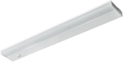 18" Under Cabinet Plug-In LED Light Bar, White
