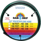1/2" Water Hose Poly Drip 50'