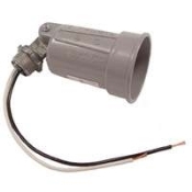 Hubbell 5606-0 Adjustable, Weatherproof Lamp Holder, 120 V, 75 To 150 W