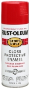 Stops Rust Protective Enamel Spray Sunrise Red
