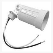 Hubbell 5606-1 Weatherproof Lamp Holder, 120 V, 75 To 150 W