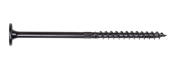 5-1/2" Double Barrier Structural Wood Screw, Black, 12 Pack