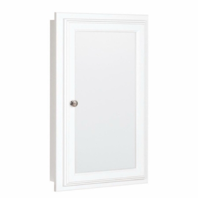 Shop 16 Mirrored Medicine Cabinet White At Mccoy S