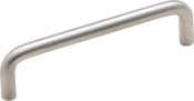 Amerock 943SCH Drawer Pull, 4-5/16 in L x 7/8 in H Handle, Zinc, Brushed Chrome