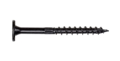 3-1/2" Double Barrier Structural Wood Screw, Black, 12 Pack