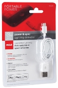 Apple, 3', White, Lightning Power & Sync Cable