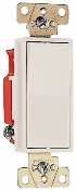Legrand Almond 20 amp decorator style single pole switch 120/277 volts