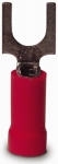 Spade Terminal 4 - 6 Stud 22-16 AWG Red 20 Pack