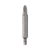 #2 Phillips/Square Recess Double Ended Bit