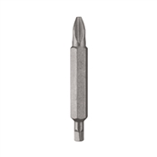#2 Phillips/Square Recess Double Ended Bit