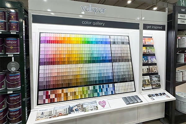 Valspar Chip Rack