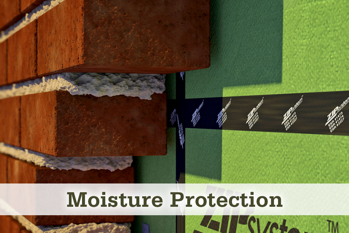 Huber ZIP System® Moisture Protection