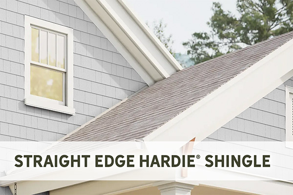 Hardie Straight Edge Shingle