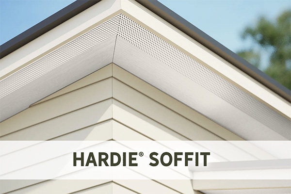 HardieSoffit&reg; at McCoy's Building Supply